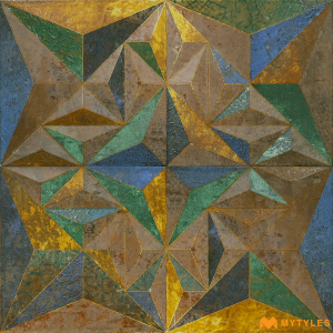 undefined-Ceramic 3D Wall Tile Code22901 (300x300mm, Matt)