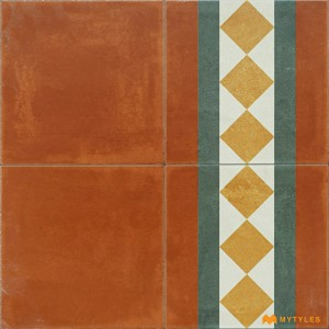 undefined-Red Carpet Design Floor and Wall Tile Code31113HL1 (300x300mm, Matt)