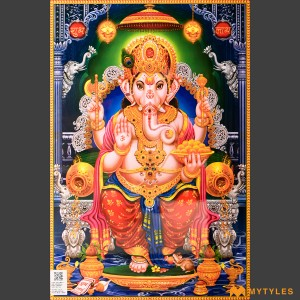 undefined-Ganesha Poster Wall Tile Code32875 (600x900mm, Glossy)-PPG-56