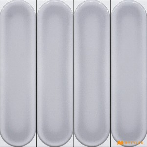 undefined-Imported Grey Subway Wall Tile Code30472 (75x300mm, Glossy)