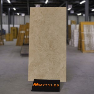undefined-Vitrified Beige Floor and Wall Tile Code26198 (600x1200mm, Matt)