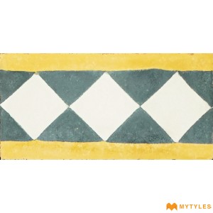 undefined-Athangudi Tile Code30405 (127x254mm, Matt)