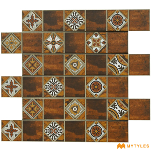 undefined-Porcelain Wooden Plank Tile Code18604 (150x900mm, Matt)