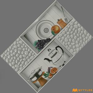 undefined-Ceramic Wall Tile Code21529K1 (300x450mm, Glossy)