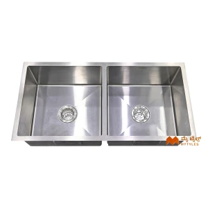 undefined-Futura Kitchen Sink - Hand Carved Series - FS 3618 DB HM Code14091 (36x18 Inch)