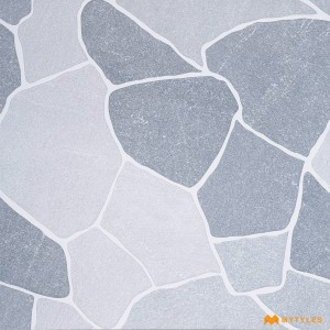 undefined-Vitrified Gray Digital Parking Floor and Wall Tile Code36747 (600x600mm, Matt)