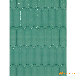 undefined-Ceramic Blue Geometric Wall Tile Code26036DK (300x450mm, Glossy)