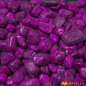 undefined-Pebble Stone Code-PEB-85-Purple (1Kg, Glossy)