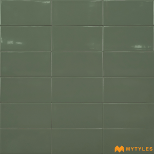 undefined-Ceramic Subway Wall Tile Code1112 (100x200mm, Glossy)