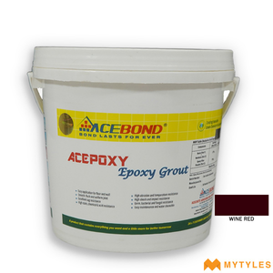 undefined-Acebond Acepoxy Epoxy Grout ( 1kg, Wine Red)