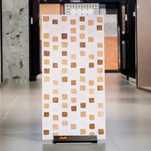 undefined-Vitrified Brown Floor and Wall Tile Code34054 (600x1200mm, Matt)