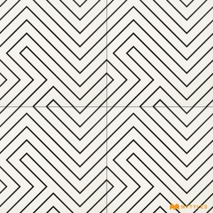 undefined-Vitrified Moroccan Tile Code23018 (300x300mm, Matt)