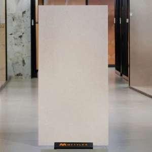 undefined-Vitrified Beige Slab Floor and Wall Tile Code37589 (800x1600mm, Matt)