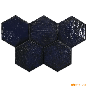undefined-Imported Hexagon Wall Tile Code19705 (198x228mm, Glossy)