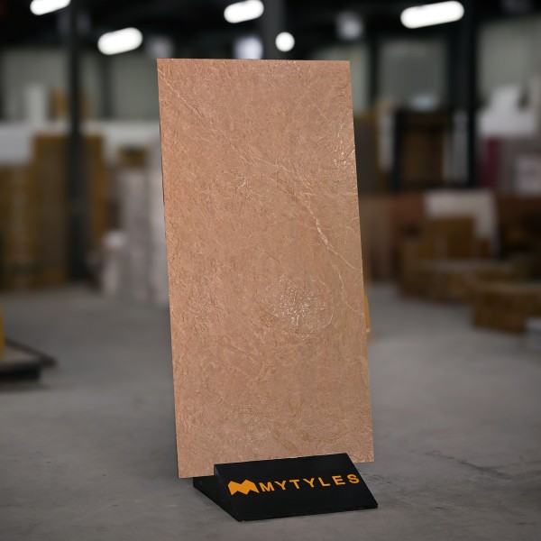 Vitrified Tiles-Vitrified Brown Floor and Wall Tile Code32320 (600x1200mm, Matt)