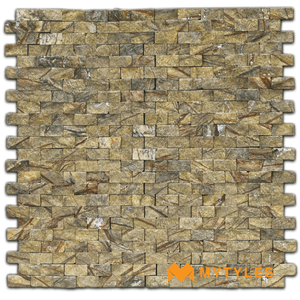 undefined-Natural Stone Wall Cladding Code16463 (300x300mm, Stone) -  Bidasar Inter Lock