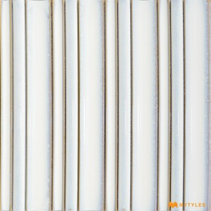 undefined-Imported White Subway Wall Tile Code31542 (100x390mm, Glossy)