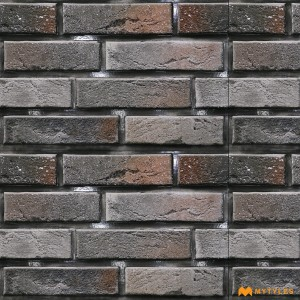 undefined-Ceramic Gray Elevation Wall Tile Code30254 (300x450mm, Glossy)
