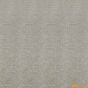 undefined-Vitrified Gray Textured Floor and Wall Tile Code32931 (300x1200mm, Matt)