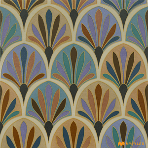 undefined-Ceramic Moroccan Tile Code22750 (300x300mm, Matt)