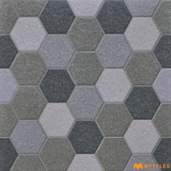 Digital Parking Tile-Vitrified Grey Digital Parking Floor and Wall Tile Code28821 (300x300mm, Matt)