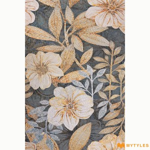 undefined-Vitrified Grey Tropical Floor and Wall Tile Code29761A/B/C (600x1200mm,Matt)