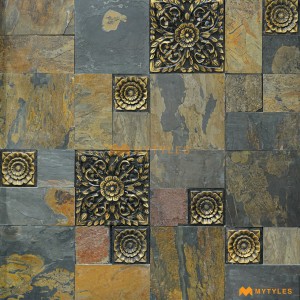 undefined-Natural Stone Wall Cladding Code29084 (Random Size, Stone)-Pristine Rustic