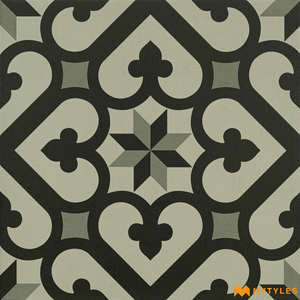 undefined-Vitrified Moroccan Tile Code3308 (300x300mm, Matt)