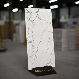 undefined-Vitrified White Floor and Wall Tile Code32324 (600x1200mm, Matt)