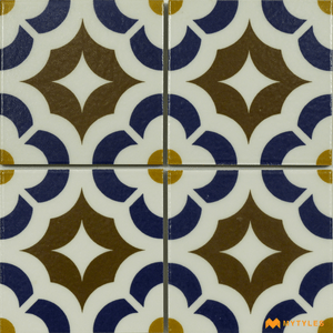 undefined-Vitrified Moroccan Tile Code21981 (100x100mm, Matt)