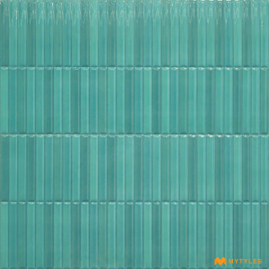 undefined-Ceramic Blue Kitkat Wall Tile Code26507 (300x600mm, Glossy)