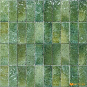 Green Geometric Tile Code36297