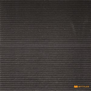 undefined-Porcelain Black Elevation Wall Tile Code31521 (300x600mm, Matt)