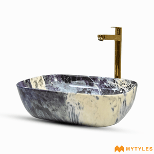 undefined-Ceramic Designer Wash Basin Code18079 (450x325x135mm, Glossy)