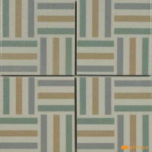 undefined-Vitrified Moroccan Tile Code21977 (100x100mm, Matt)