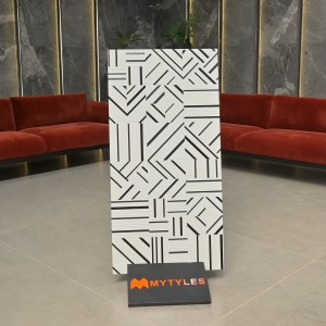 undefined-Vitrified White Textured  Floor and Wall Tile Code29558 (600x1200mm, Matt)