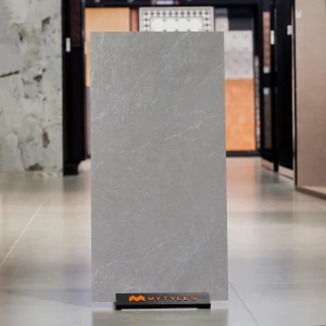 undefined-Vitrified Gray Floor and Wall Tile Code36946 (600x1200mm, Matt)