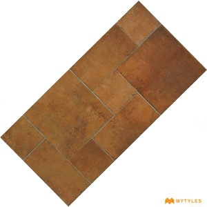 undefined-Vitrified Brown Floor and Wall Tile Code30578 (600x1200mm, Matt)