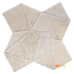 undefined-Imported Beige Vitrified Floor and Wall Tile Code37776 (255x255mm, Matt)