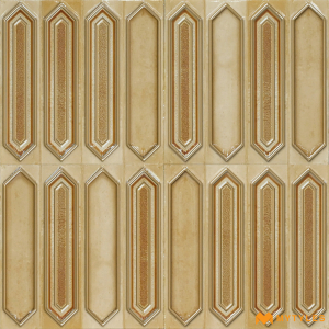 undefined-Brown Picket Wall Tile Code26711 (300x300mm, Glossy )