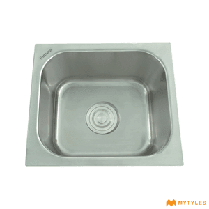 undefined-Futura Kitchen Sink - Dura Single Bowl Code14158 (19x19x8 Inch)