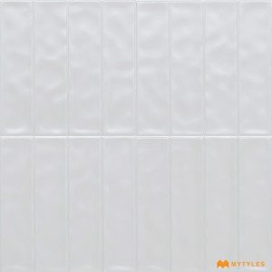 undefined-Ceramic White Subway Wall Tile Code28886 (300x300mm, Matt)