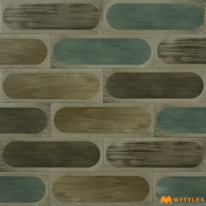 undefined-Subway Wall Tile Code19364 (100x300mm, Matt)