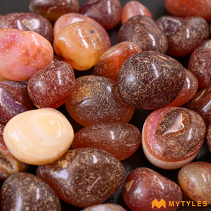 undefined-Pebble Stone Code-PEB-87-Wine (1Kg, Glossy)