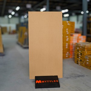 undefined-Vitrified Orange Floor and Wall Tile Code27865 (600x1200mm, Matt)
