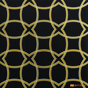 undefined-Imported Black Highlighter Floor and Wall Tile Code28847 (600x600mm, Metallic)