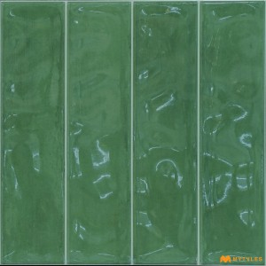 undefined-Ceramic Green Subway Wall Tile Code32562 (300x300mm, Glossy)
