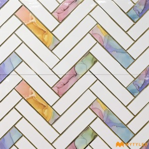 undefined-Ceramic White Highlighter Wall Tile Code36029 (300x600mm, Glossy)