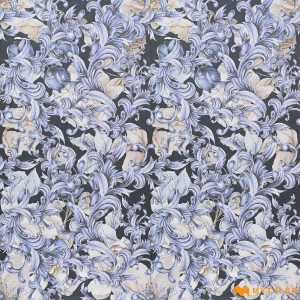 undefined-Imported Ceramic Blue Tropical Wall Tile Code34918 (600x1200mm, Matt)