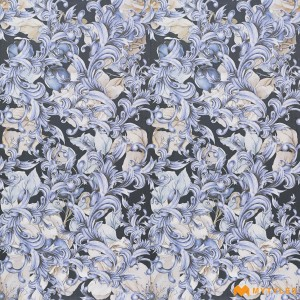 undefined-Imported Ceramic Blue Tropical Wall Tile Code34918 (600x1200mm, Matt)